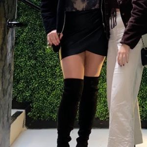 Abercrombie leather skirt